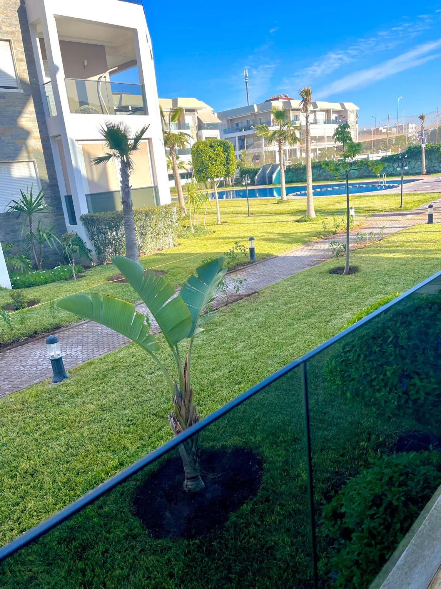 Bel Appartement A Amwaj Beach And Resorts Casablanca Eksteriør bilde